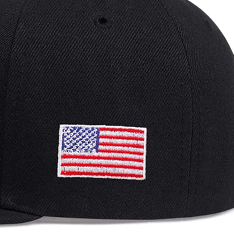 Unisex USA Letter Embroidered Hip Hop Adjustable Hat - Arthur's Wellness Emporium