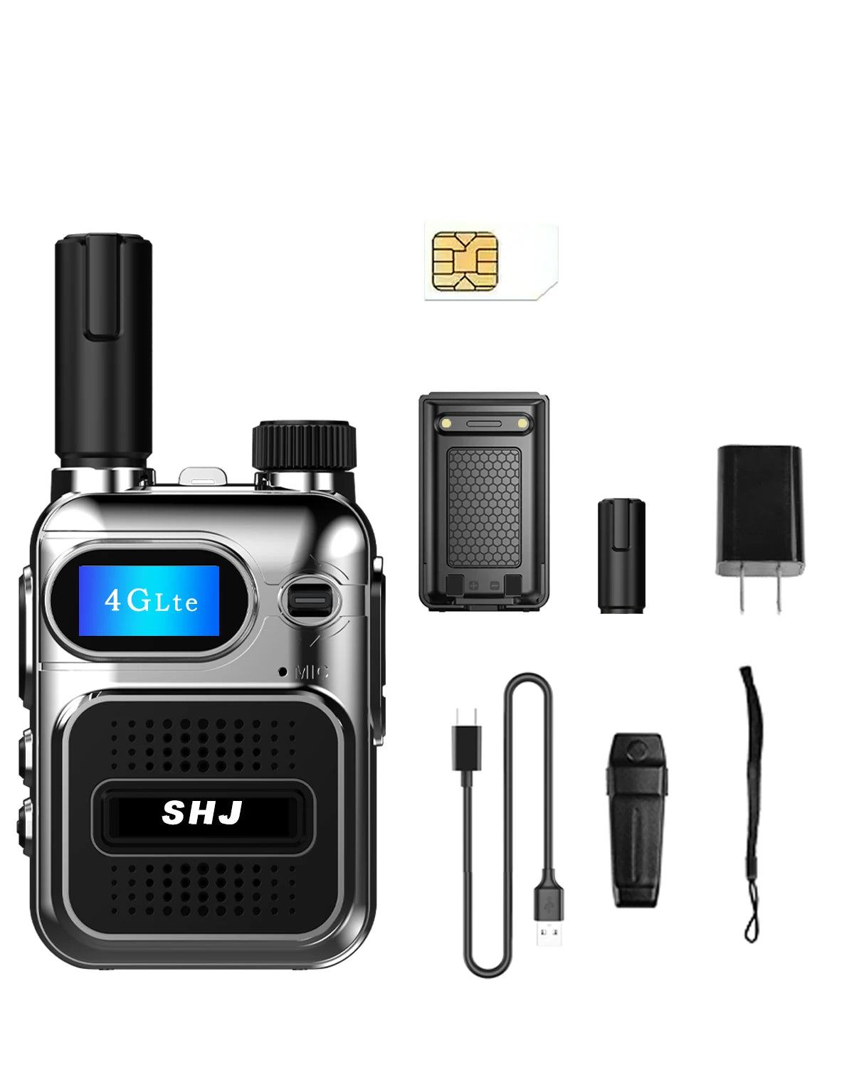 Quansheng SHJ 4G PoC Radios With Extra Yearly SIM Cards - Arthur's Wellness Emporium