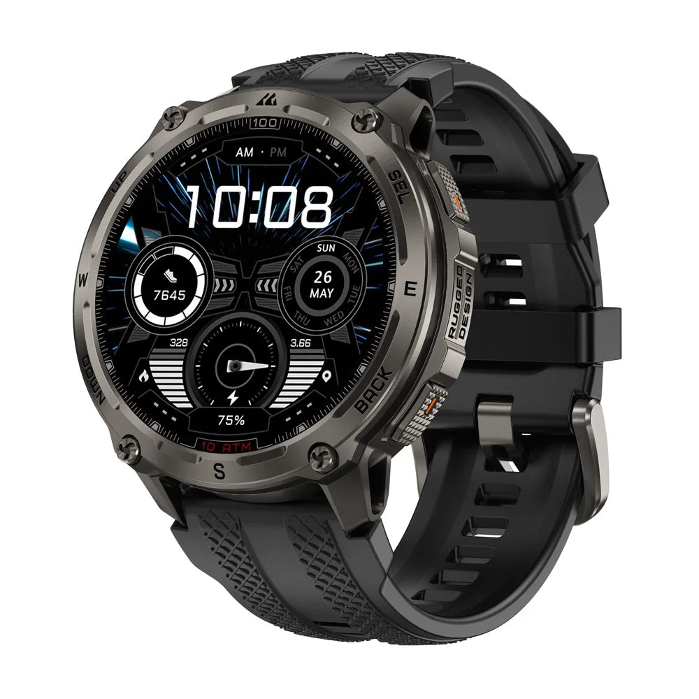 KOSPET Tank T4 Smart Watch For Men GPS Offline Maps - Arthur's Wellness Emporium
