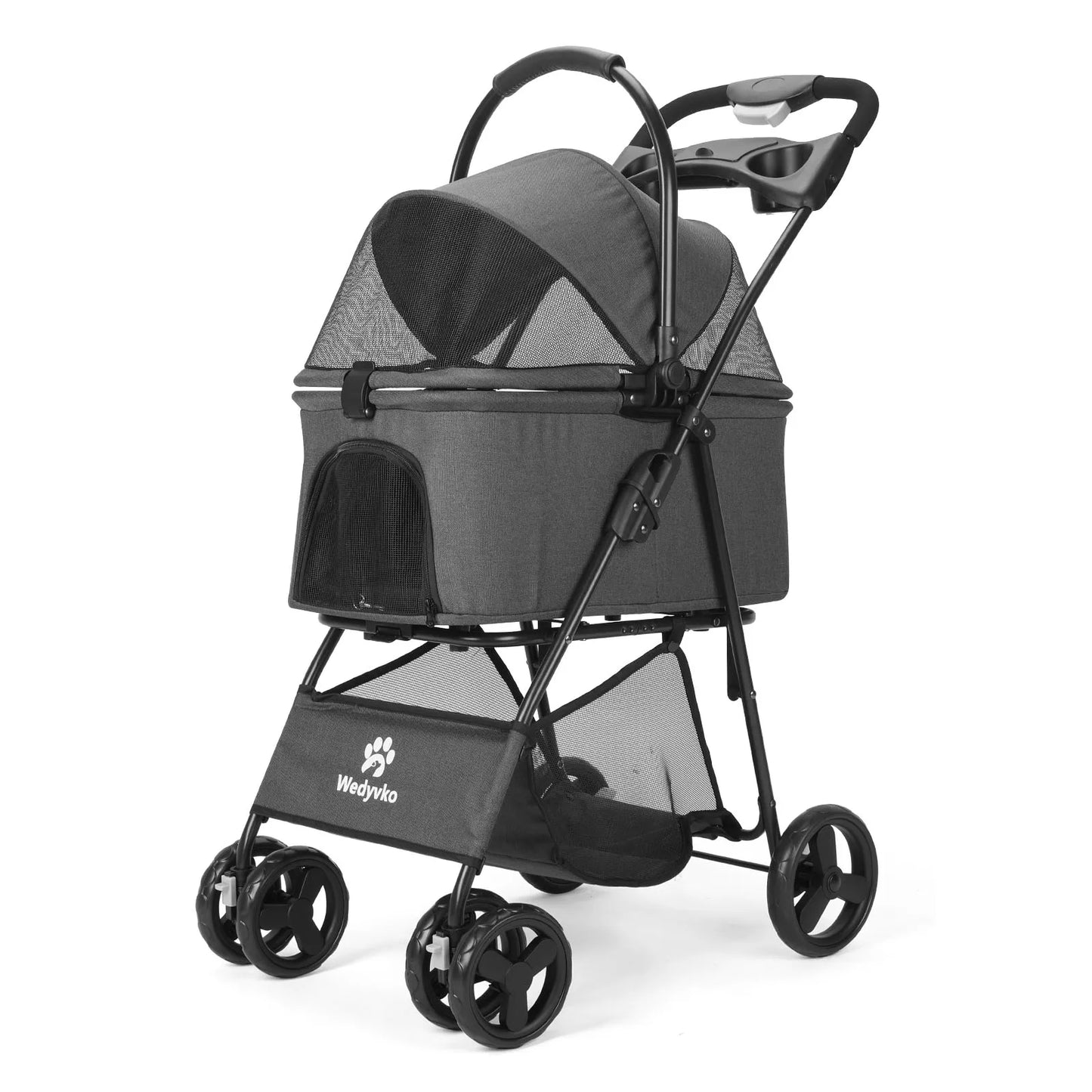 3 In 1 Pet Stroller Waterproof Removable Carrier All Terrain - Arthur's Wellness Emporium
