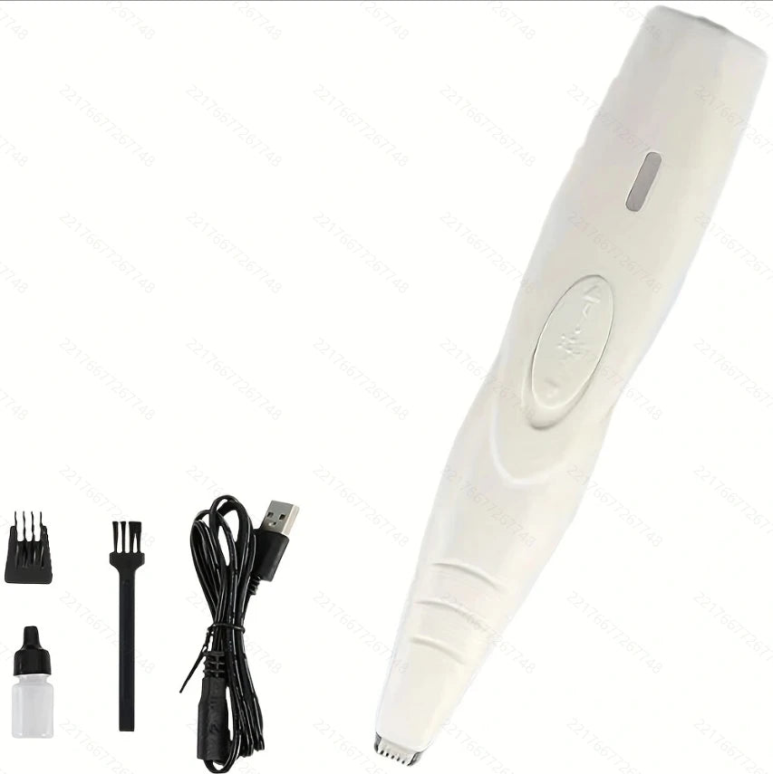 Dog Grooming Kit Hair Clipper Low Noise Rechargeable Pet Clippers - Arthur's Wellness Emporium