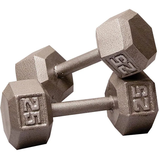 YTYIN Body Solid Iron Hex Dumbbell For Strength Training