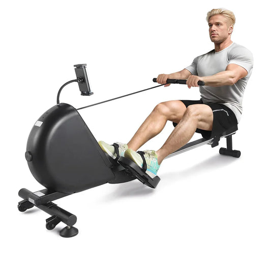 Magnetic Water Rowing Machine with 16 Resistance Levels - Arthur's Wellness Emporium