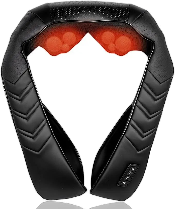 MASGREE Electric Shiatsu Neck And Shoulder Massager With Heat