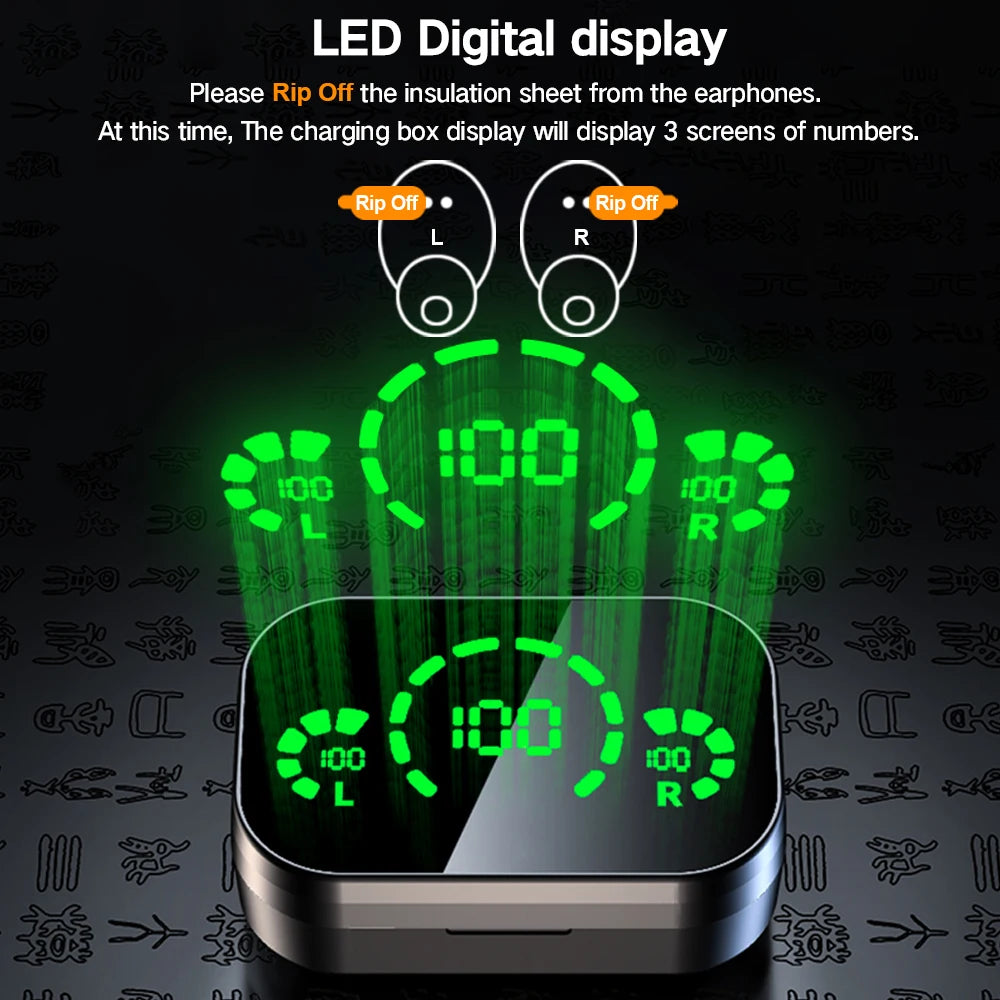 Greatwall NES TWS Wireless Bluetooth Earphones With Built In Microphone - Arthur's Wellness Emporium