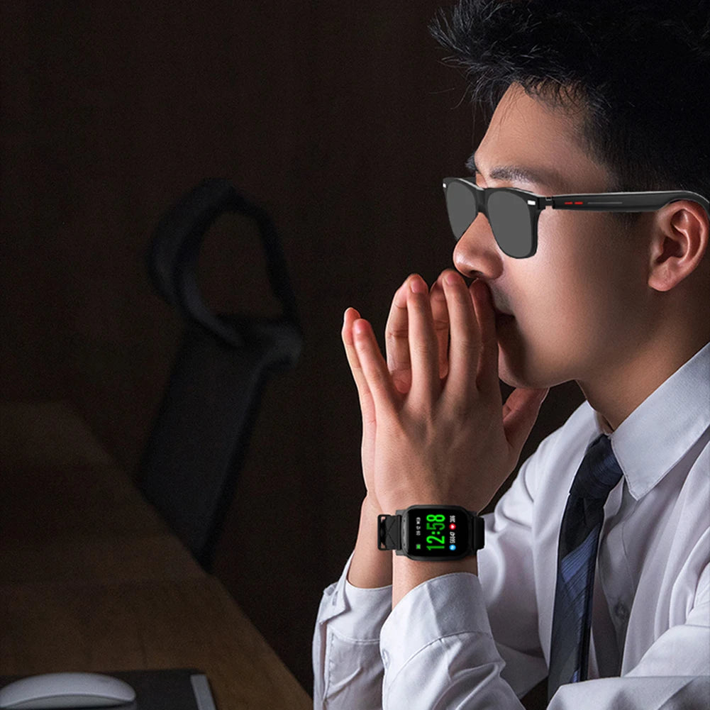 Alloet Smart Glasses AI Voice Assistant Camera Open Ear - Arthur's Wellness Emporium