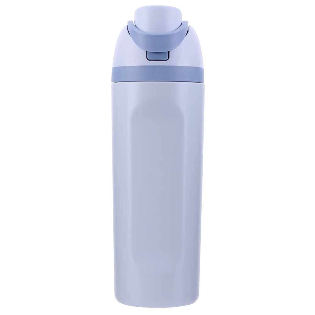 600ml Stainless Steel Insulated Sports Water Bottle with Handle