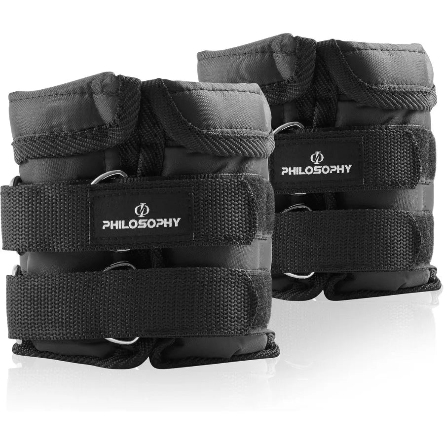LISM Adjustable Ankle Wrist Weights Set For Full Body Training - Arthur's Wellness Emporium