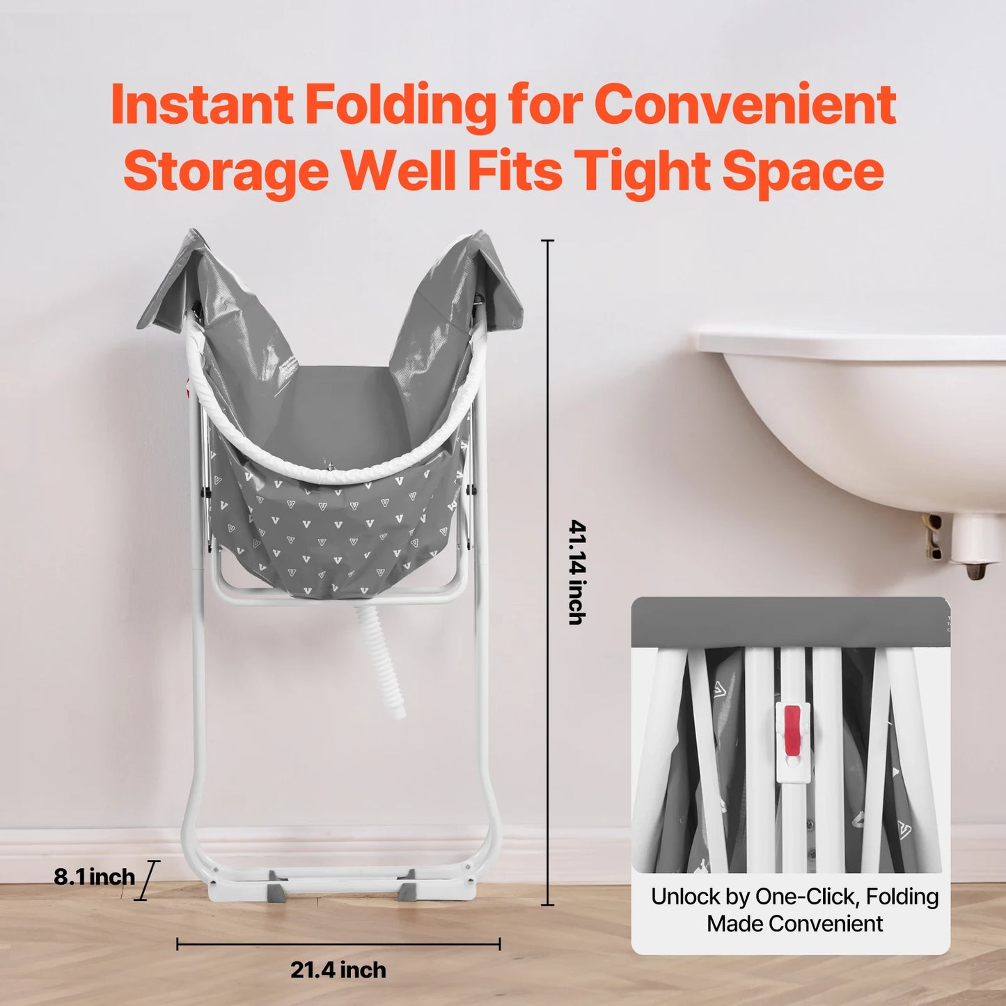 Portable Dog Bathtub Elevated And Foldable Shower Station With Drainage - Arthur's Wellness Emporium