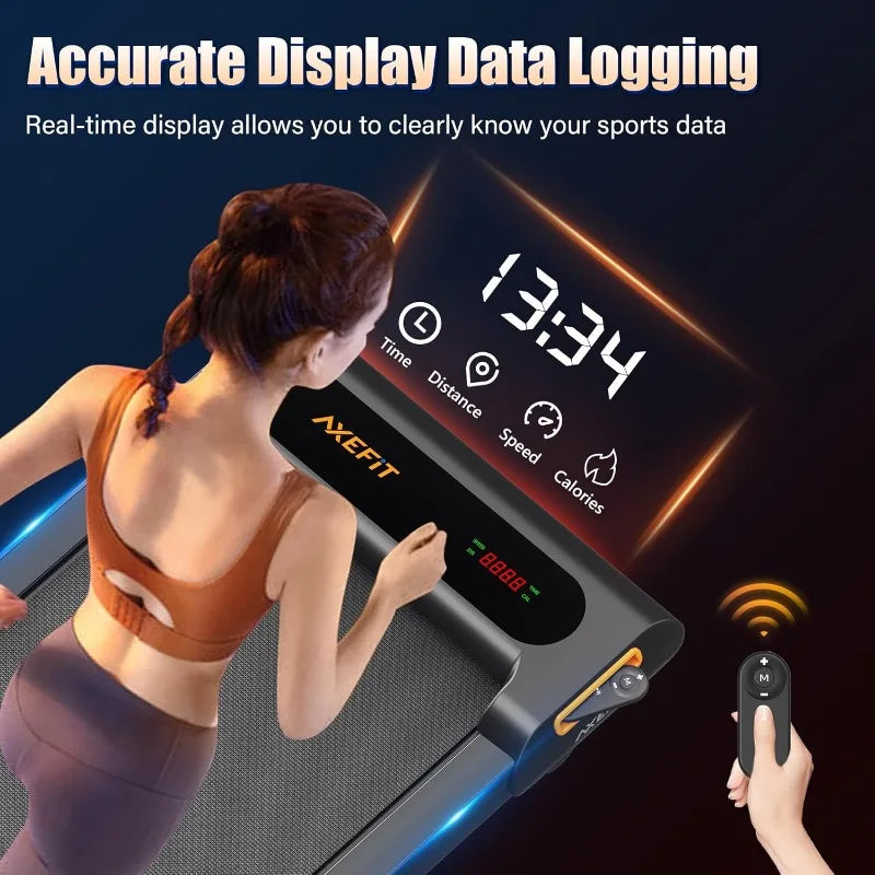 2 in 1 Under Desk Treadmill for Home Office Walking Jogging