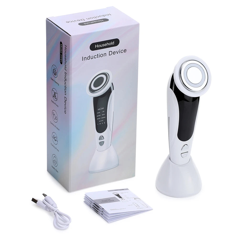 PastSky 7 In 1 EMS Facial Massager For Skin Rejuvenation