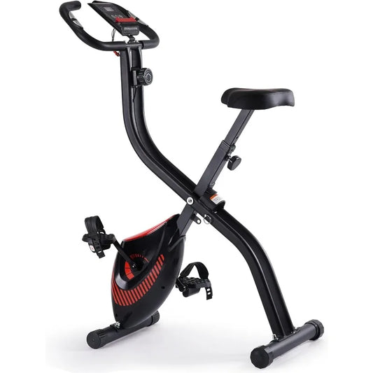 3 In 1 Folding Exercise Bike With 8 Level Resistance LCD