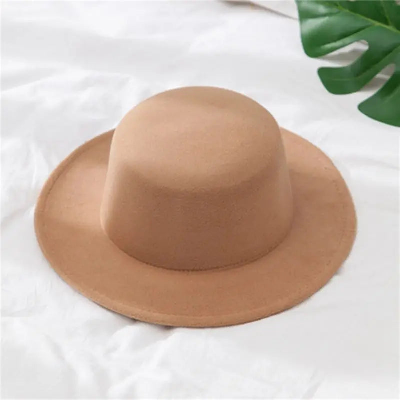 FAITOLAGICN Bowknit Dome Fedora Hat For Women Winter