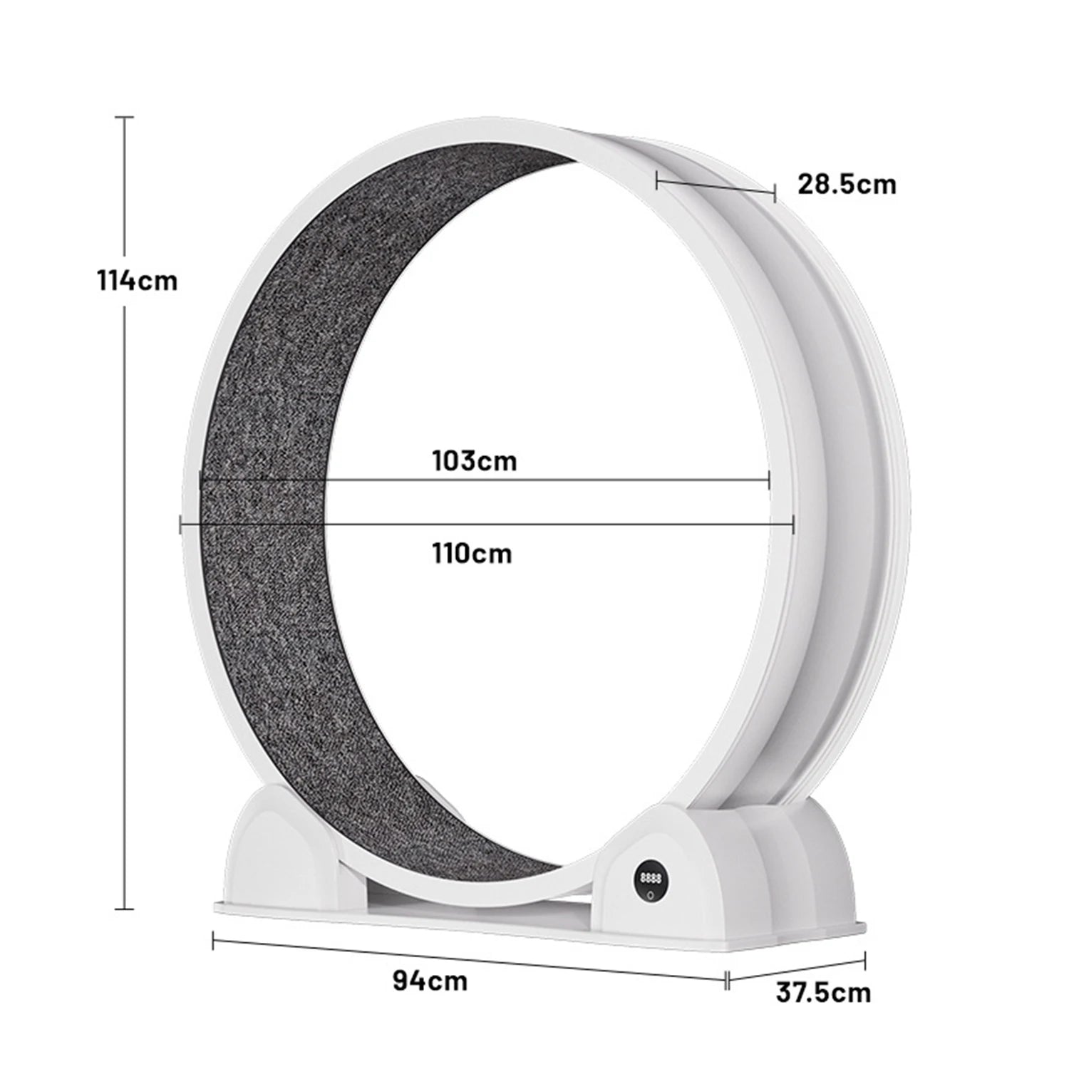 HiMISSCN Cat Exercise Wheel Indoor Running Wheel For Cats - Arthur's Wellness Emporium