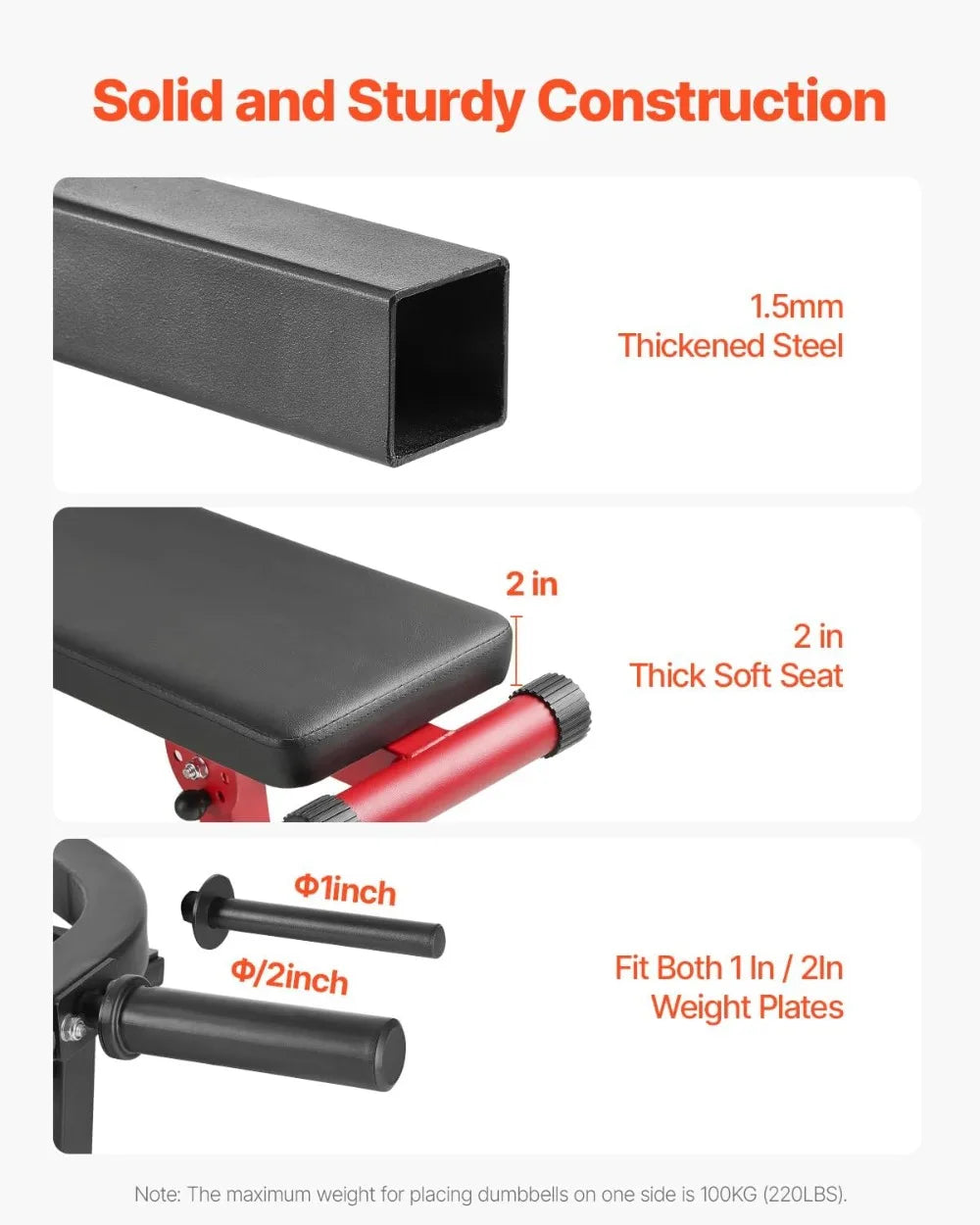 Chest Press Machine With Adjustable Flat Incline Bench Home Gym - Arthur's Wellness Emporium