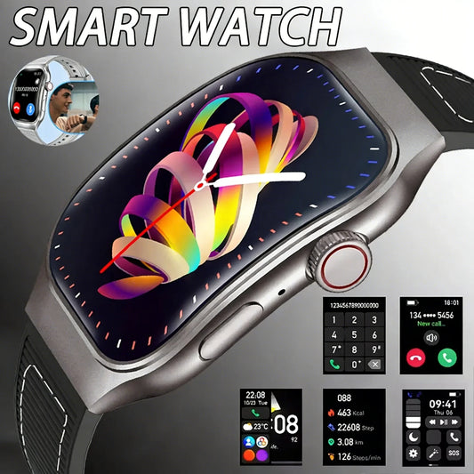 LAXASFIT Bluetooth Call Smart Watch for Men with HD Screen