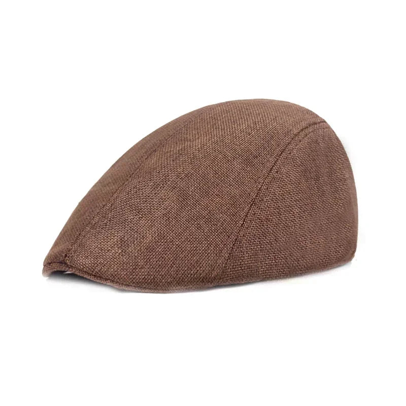 Classic Vintage Tweed Beret Hat For Men And Women Cap
