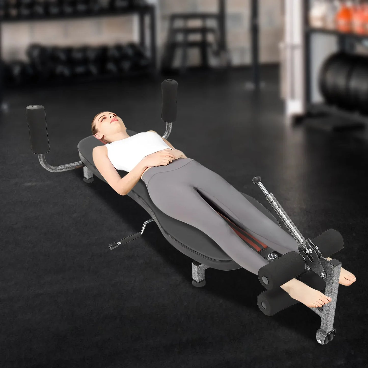 Convenient Stretch Decompression Inversion Table 330Lbs