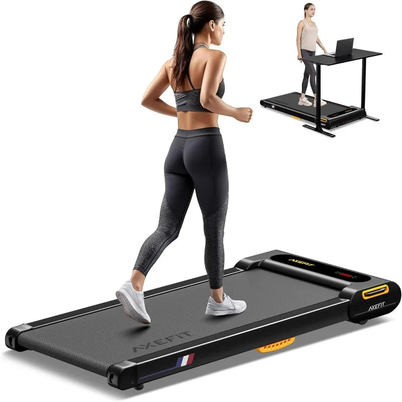 2 in 1 Under Desk Treadmill for Home Office Walking Jogging