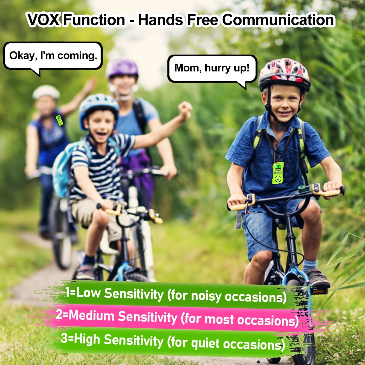 AWANFI 4 Pack Walkie Talkies Long Range 8 Channel USBC - Arthur's Wellness Emporium