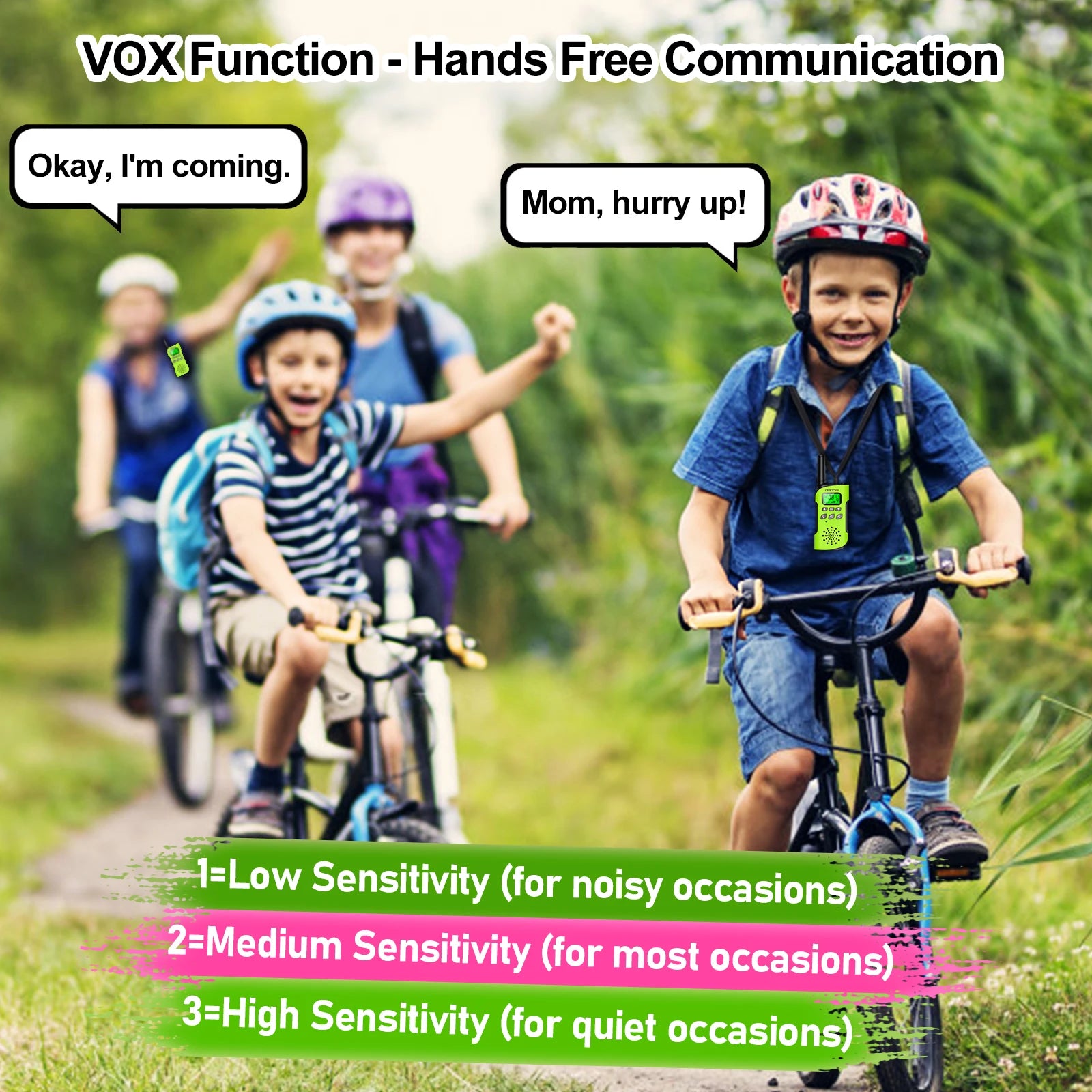 AWANFI 4 Pack Walkie Talkies Long Range 8 Channel USBC - Arthur's Wellness Emporium