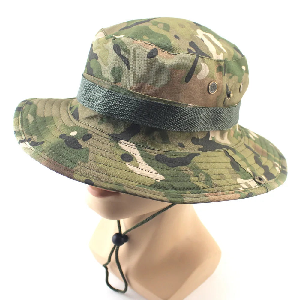 Tactical Boonie Hat With UV Protection For Outdoor Use