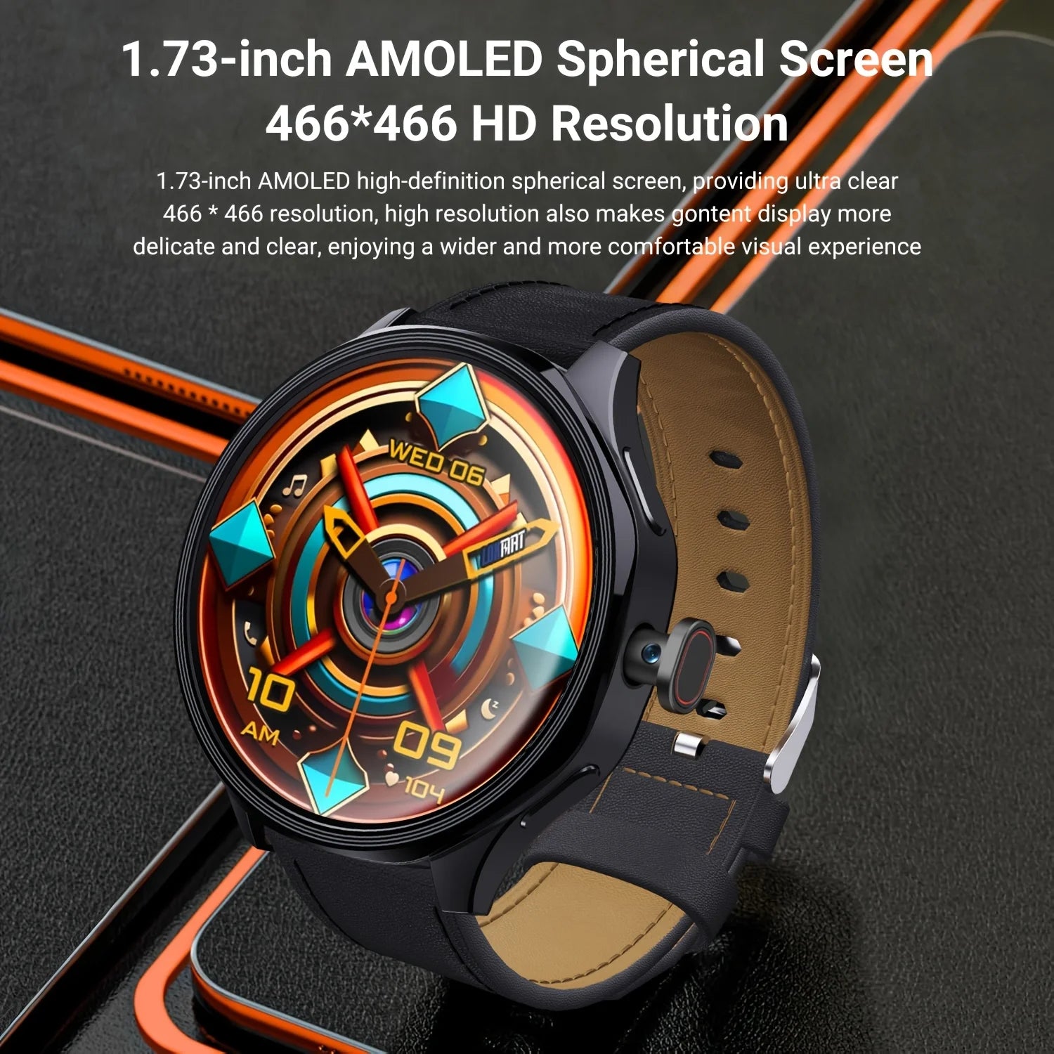 W&O Android 4G Smartwatch With 3GB RAM And 32GB Storage - Arthur's Wellness Emporium
