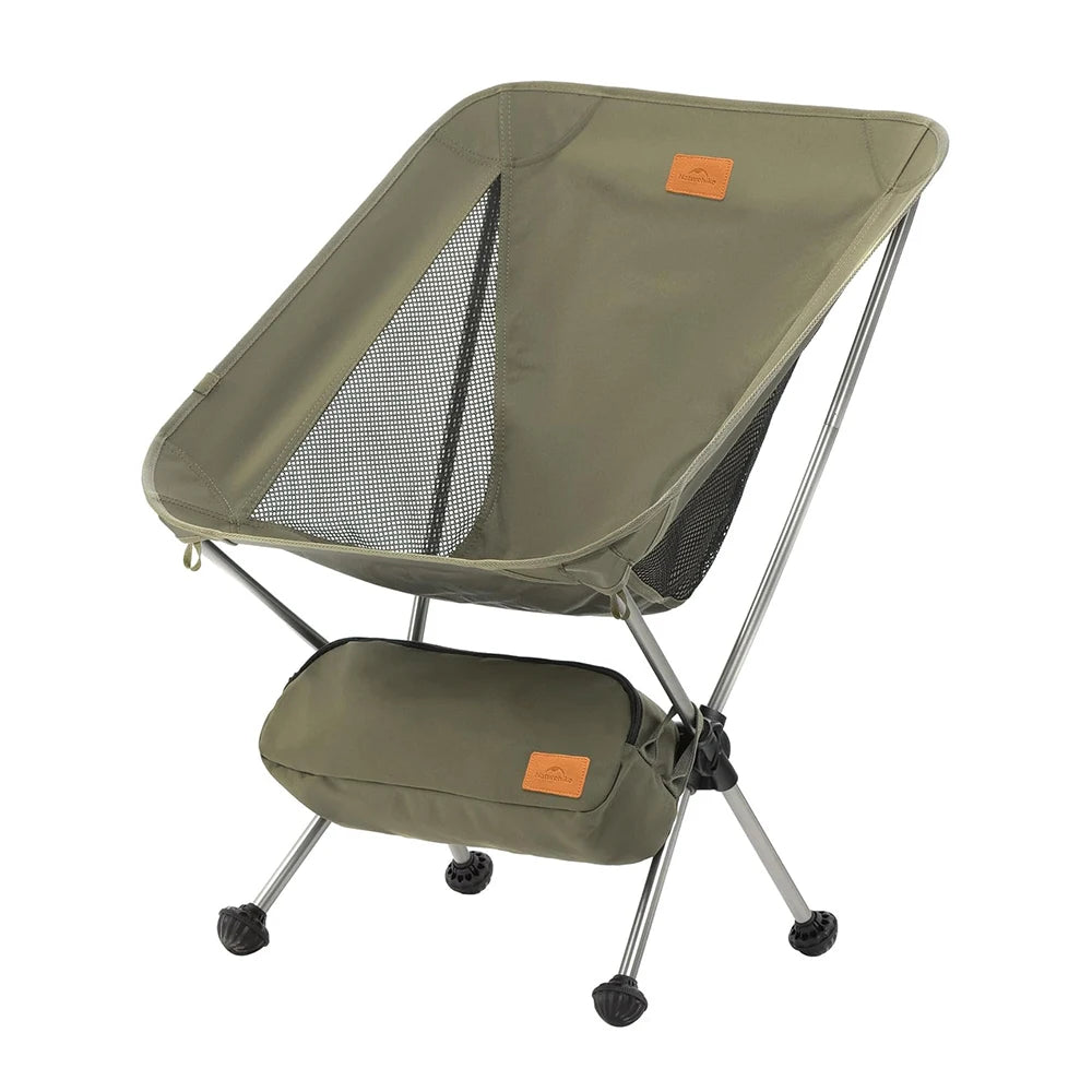Naturehike Ultralight Portable Folding Camping Chair With AntiSinking Feet - Arthur's Wellness Emporium