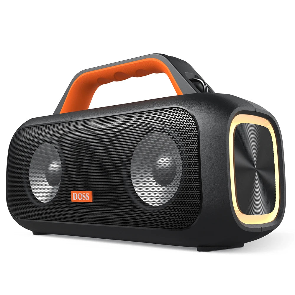 DOSS Outdoor Portable Speaker 60W IPX6 Waterproof Power Bank