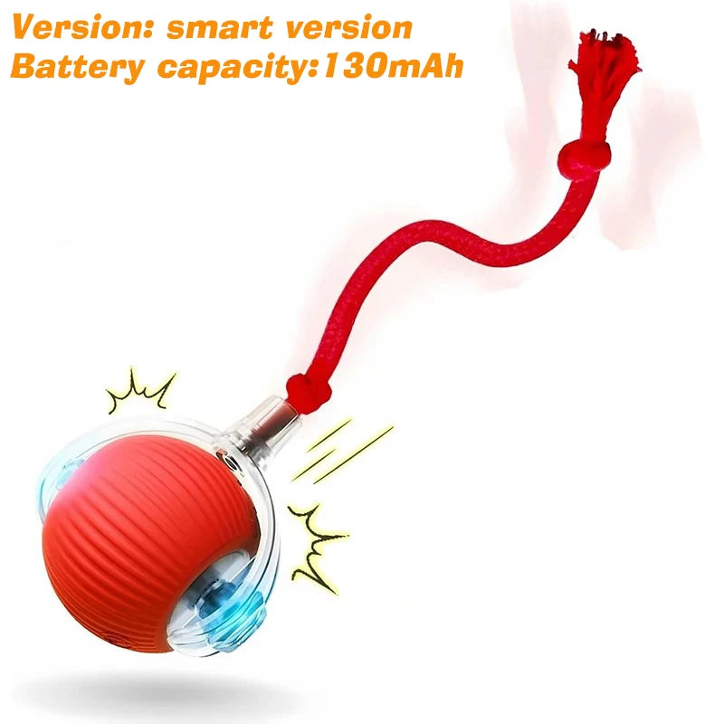 Interactive Dog Ball Toy Automatic Rolling Rechargeable