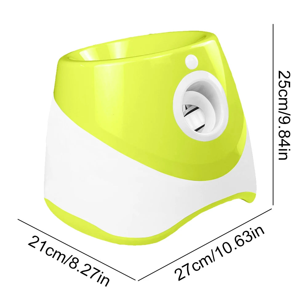 Automatic Dog Ball Thrower Launcher With 3 Tennis Balls - Arthur's Wellness Emporium