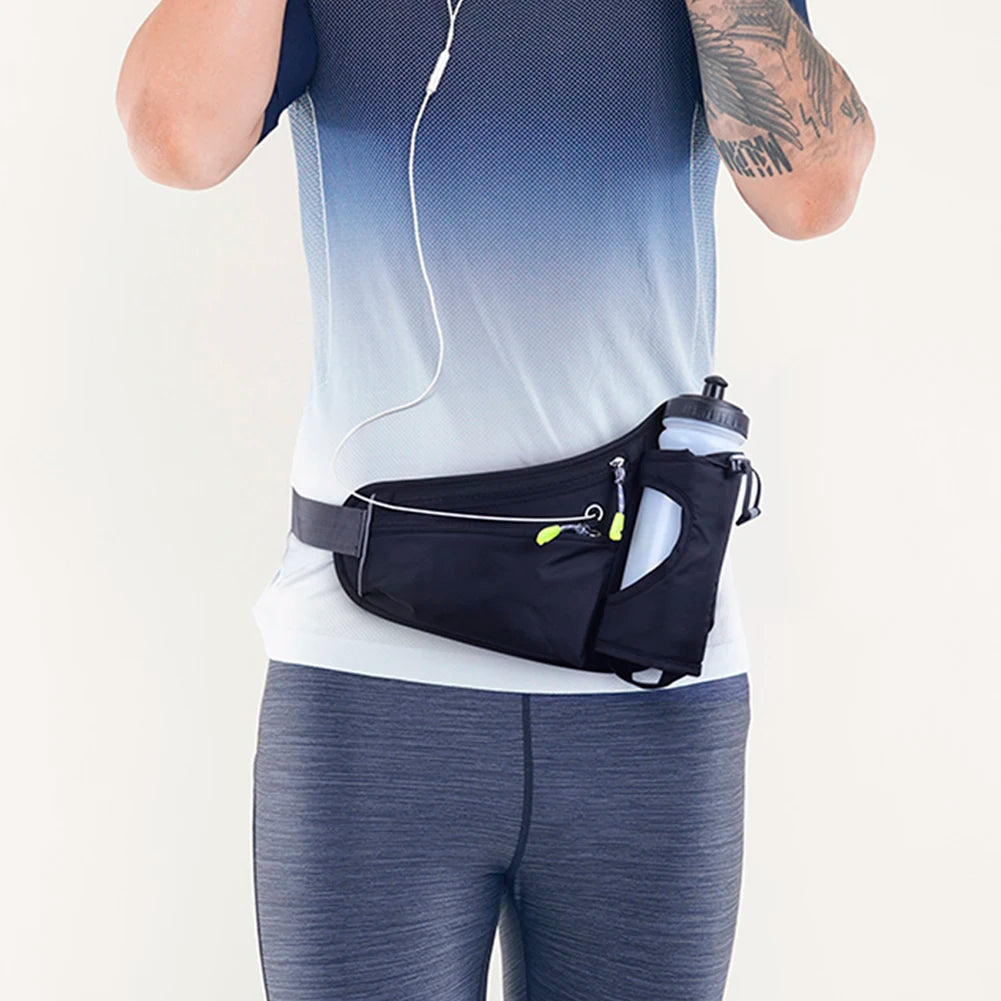 APWIKOGER Hydration Belt Running Waist Bag Water Bottle Holder - Arthur's Wellness Emporium