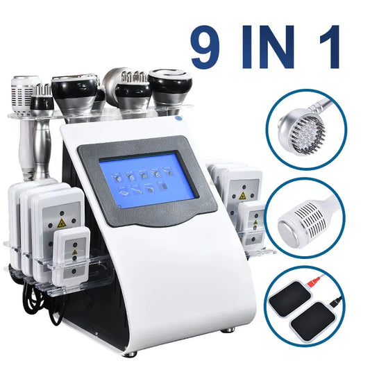 Amilibeauty 9 In 1 40K Cavitation Vacuum Weight Loss Ultrasonic - Arthur's Wellness Emporium