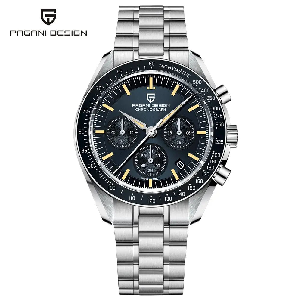 Pagani Design Moon V6 Men's Quartz Chronograph Watch