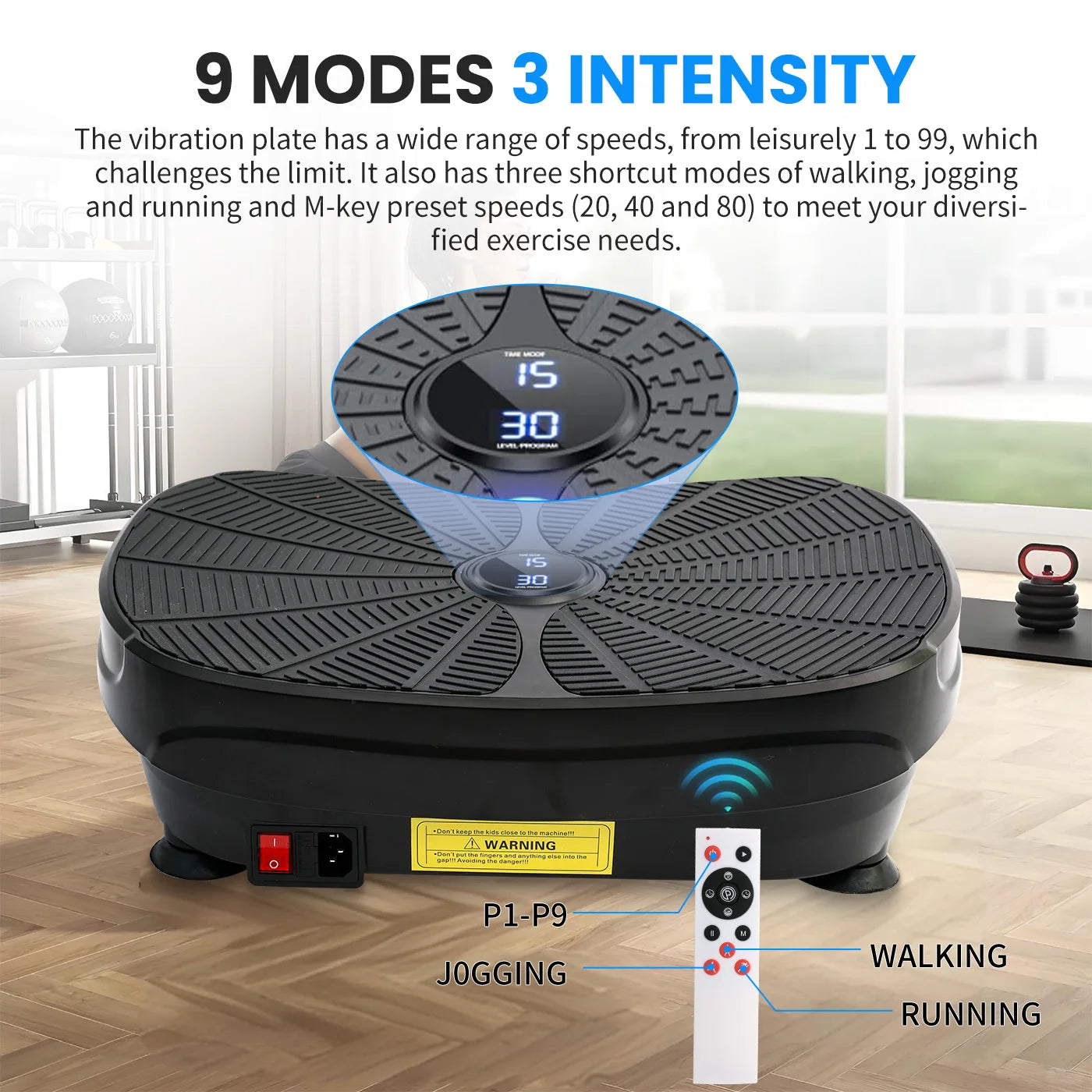 Vibration Plate Exercise Machine For Whole Body Workout - Arthur's Wellness Emporium