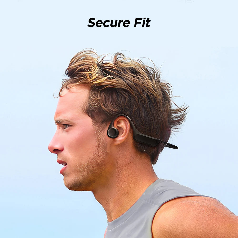 MPOW X14 Bone Conduction Headphones Bluetooth 5.3 With Mic IPX6 Waterproof