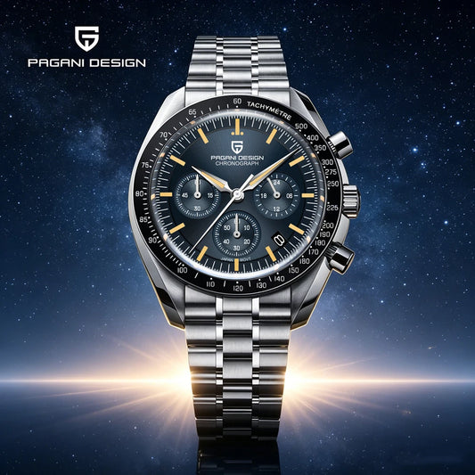 Pagani Design Moon V6 Men's Quartz Chronograph Watch