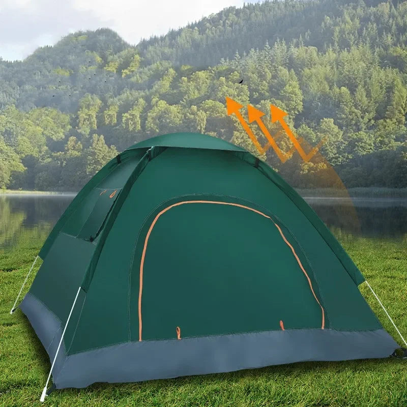Outdoor Pop Up Tent Waterproof Automatic Camping Sun Shelter Lightweight - Arthur's Wellness Emporium