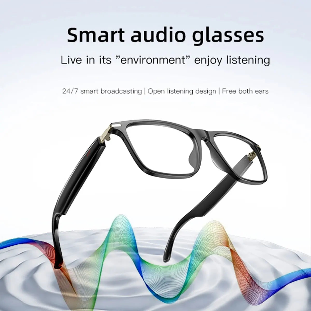 Fecoul Smart Glasses With Automatic Dimming Lenses And HD Voice Calls