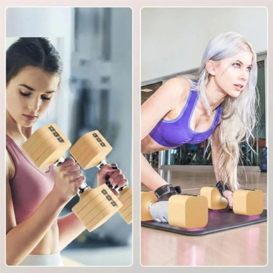 Adjustable Dumbbell Set 5 in 1 Free Weights Home Gym - Arthur's Wellness Emporium