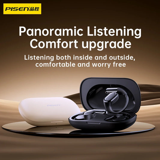 PISEN O1 Open Ear Sports Bluetooth Headphones With HiFi Sound