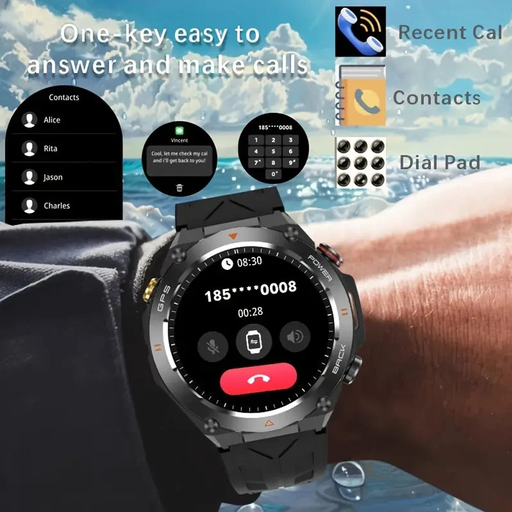 Senbono GPS Smartwatch Built In GPS Bluetooth Phone Calls - Arthur's Wellness Emporium