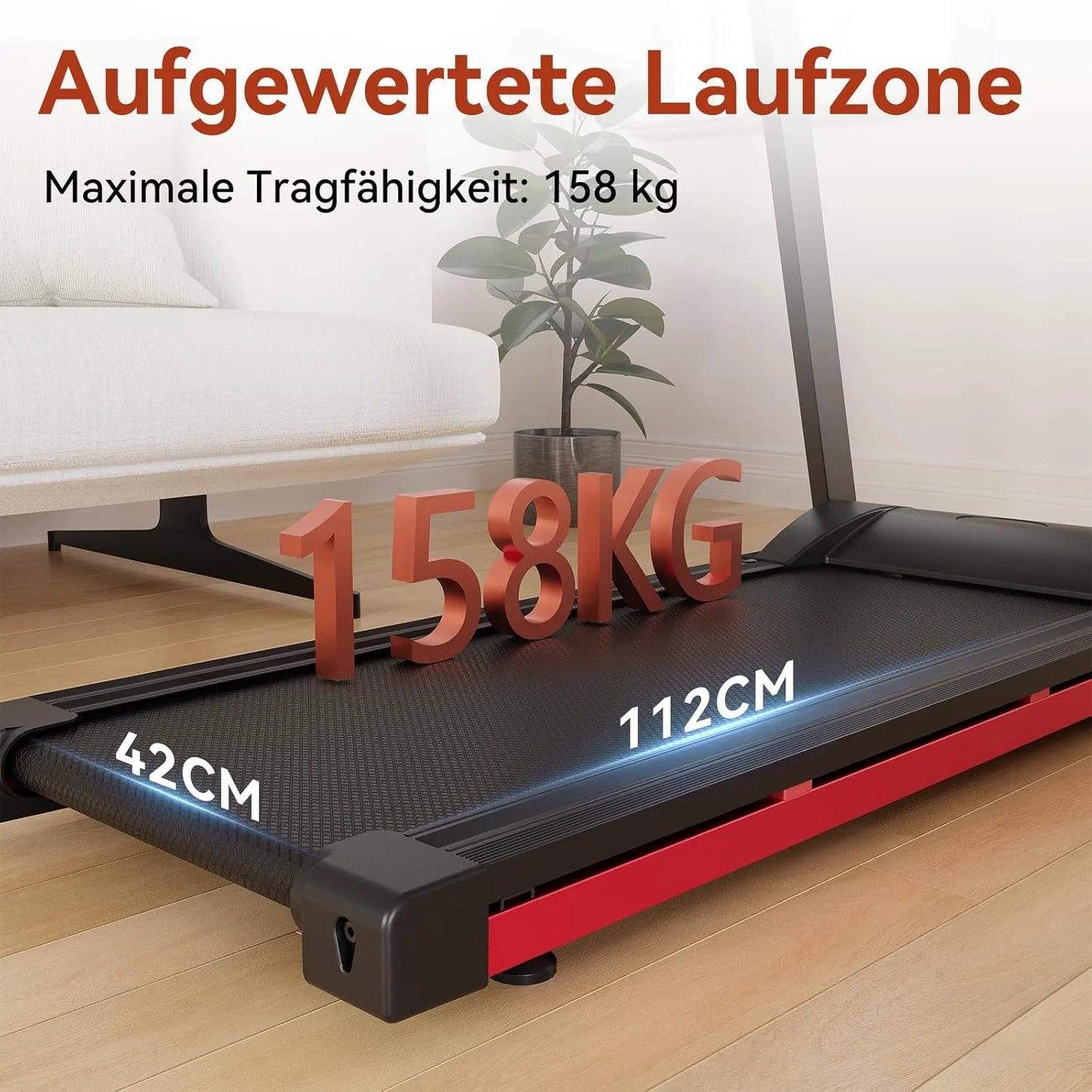 NONEDriving Power 3.5HP Foldable Treadmill With Six Percent Incline - Arthur's Wellness Emporium