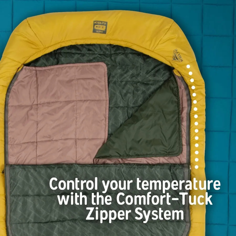Comfort 20 Degree Polyester Sleeping Bag for Camping - Arthur's Wellness Emporium