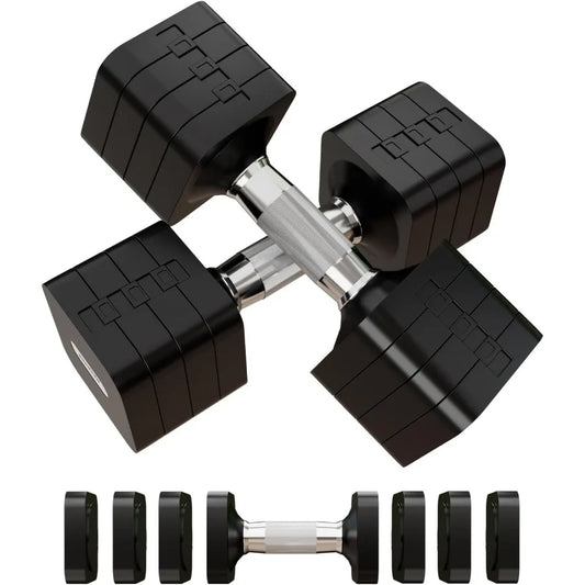 Adjustable Dumbbell Set Free Weights For Home Gym Workouts - Arthur's Wellness Emporium