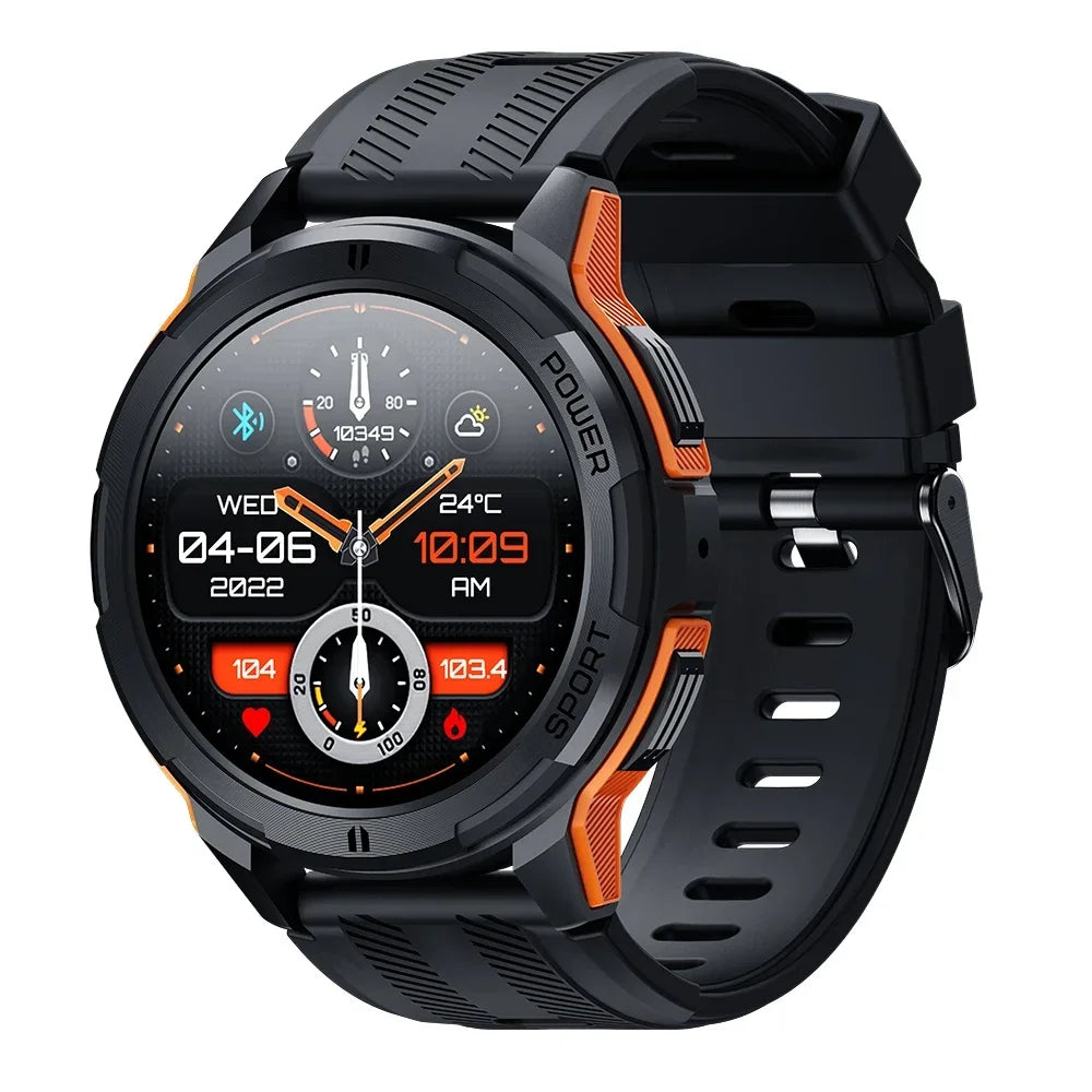 OUKITEL Smartwatch BT10 For Men BT5Point2 Fitness Monitor - Arthur's Wellness Emporium