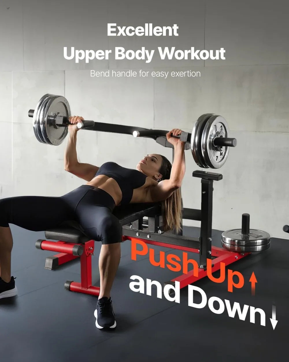 Chest Press Machine With Adjustable Flat Incline Bench Home Gym - Arthur's Wellness Emporium