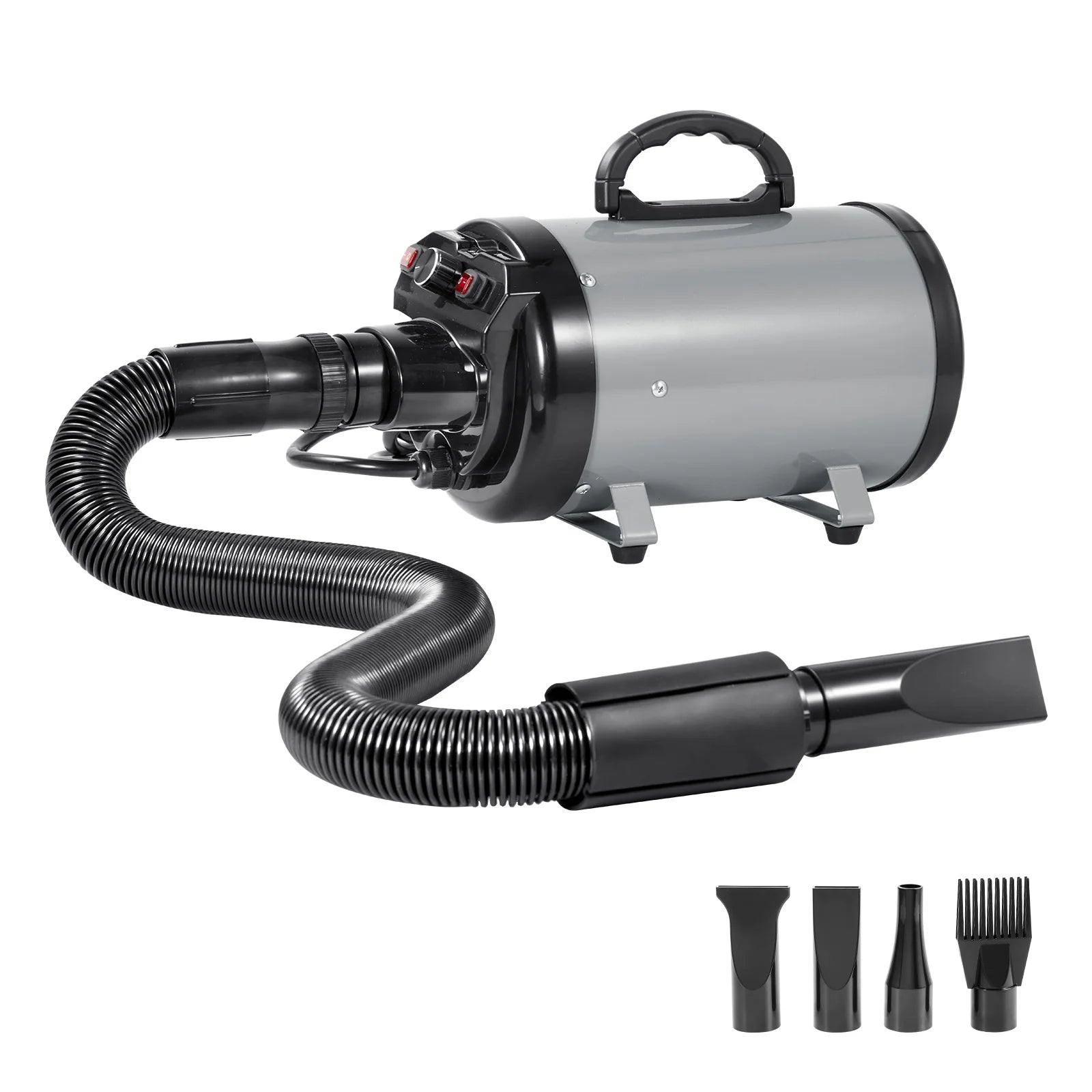 SucceBuy 2000W Dog Dryer With Adjustable Speed And Nozzle Set - Arthur's Wellness Emporium