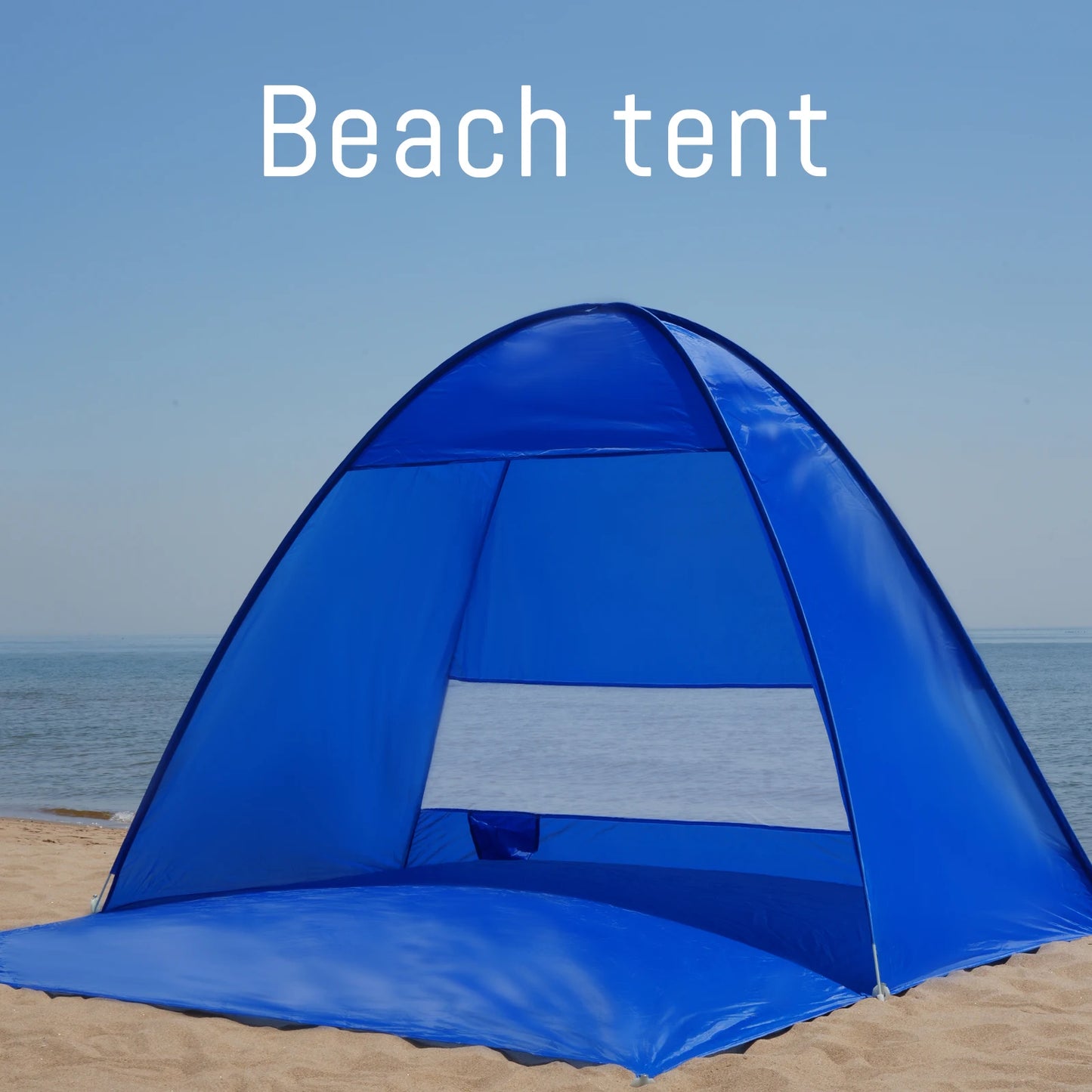 Pakicetus Pop Up Beach Tent With Handbag Compact Folding Outdoor Shelter - Arthur's Wellness Emporium