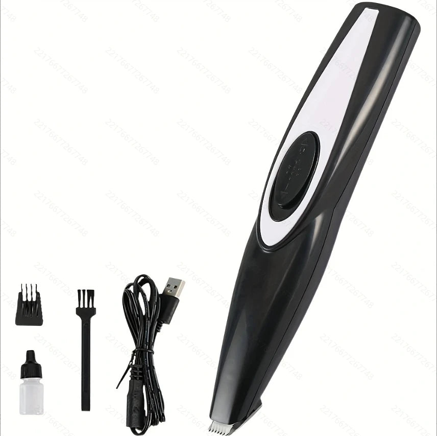 Dog Grooming Kit Hair Clipper Low Noise Rechargeable Pet Clippers - Arthur's Wellness Emporium